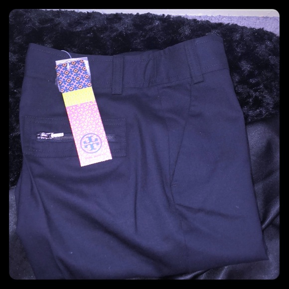 Tory Burch “Eliza” Stretch-Wool Skinny Pants HP - Picture 4 of 5